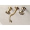 Kingston Brass KS3023RX Two-Handle Wall Mount Tub Faucet, Antique Brass KS3023RX - alternate 2